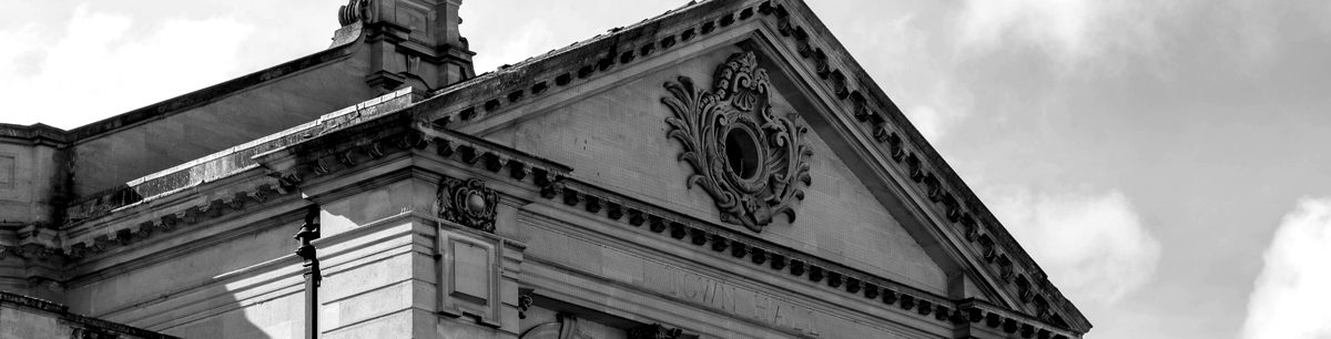 Civic building facade